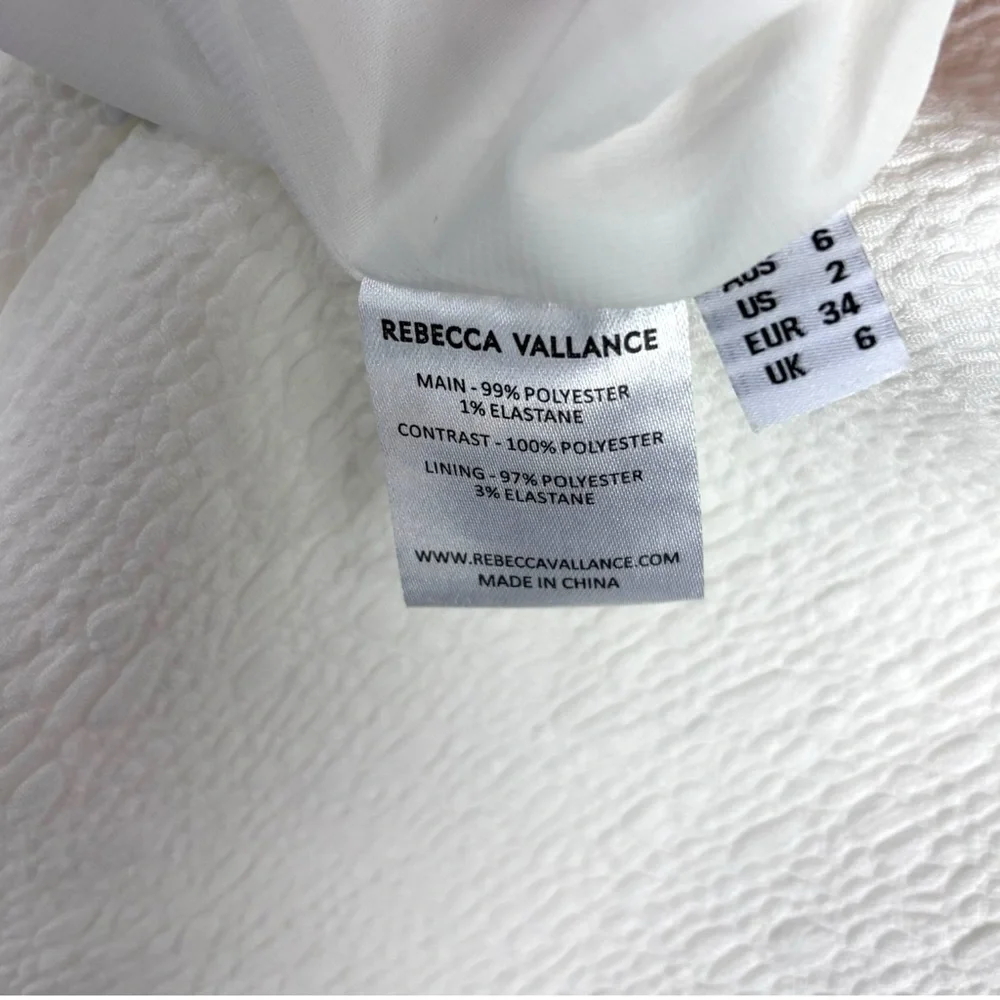 ANTHROPOLOGIE REBECCA VALLANCE GENEVIEVE BRIDAL BOW V-NECK SHEATH MIDI DRESS - Picture 17 of 17